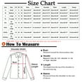 thumbnail image 3 of BinBiL Womens Coat Sweatshirt Clearance Plus Size Casual Womens Ladies Denim Oversize Jeans Chain Jacket Pocket Coat, 3 of 5