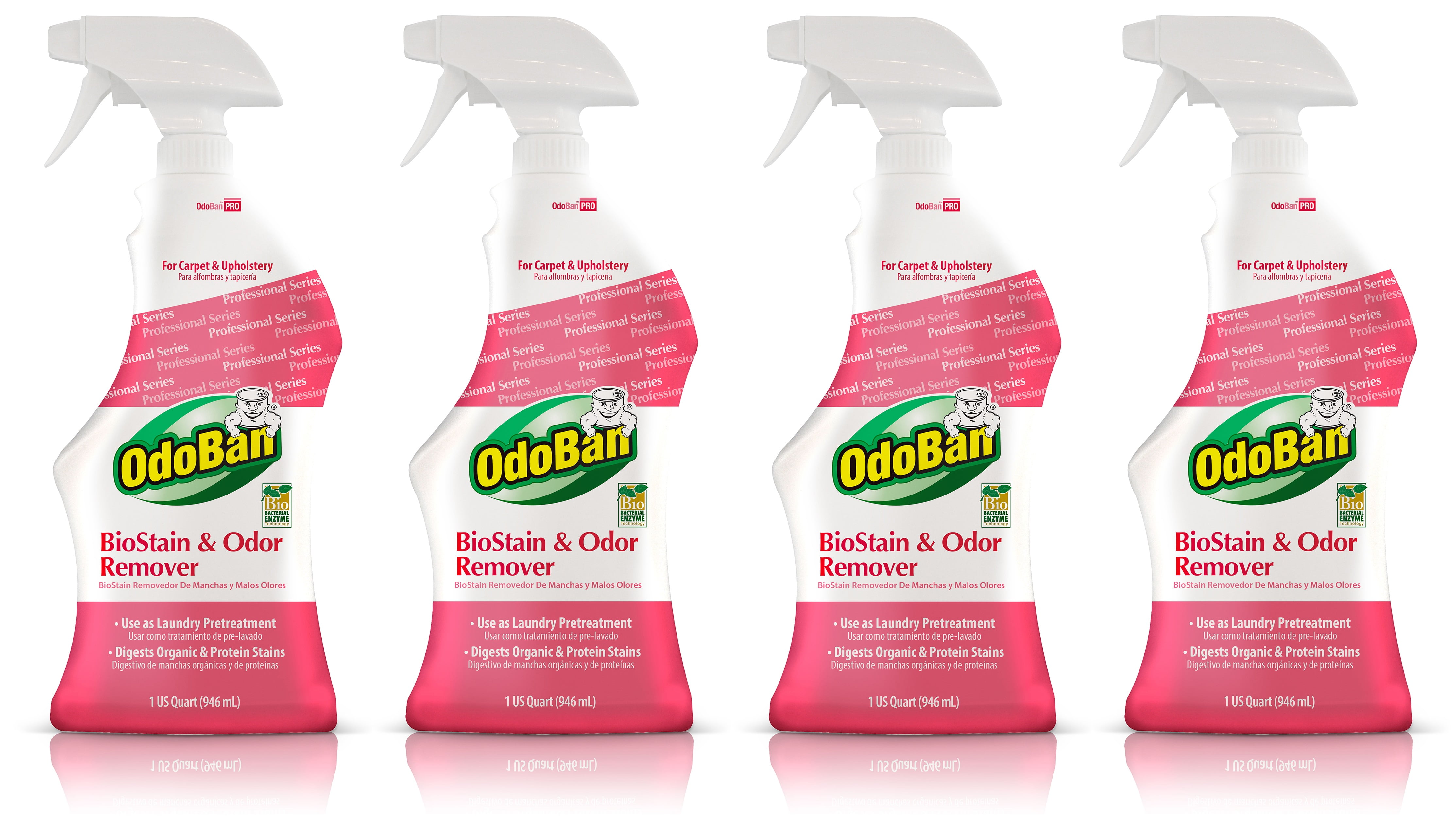 OdoBan Professional Cleaning BioStain and Odor Remover for Carpet and