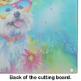 thumbnail image 5 of Westie Hippie Dawg Glass Cutting Board Large 12 in x 15 in, 5 of 5