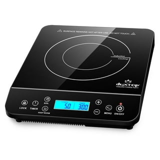 9620LS LCD Portable Double Induction Cooktop 1800W Digital Electric  Countertop