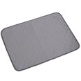 thumbnail image 2 of Gueiykk Waterproof Pet Puppy Training Mat Washable Reusable Pee Pads for Dog Cat (Gray L), 2 of 8