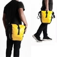 thumbnail image 3 of maskred Bike Rear Seat Bag Cycling Bags Bike Rear Seat Trunk Bag Practical Travel Bag Yellow, 3 of 6