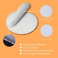 thumbnail image 3 of White Round Self‑Adhesive Hook Loop Dots, 250 Pairs Strong Adhesive Backing Fastener Circles, Waterproof Nylon Stick Dots for Craft, Classroom Bulletin Board & Household Organization(White), 3 of 6