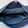 thumbnail image 3 of Yucurem Women Fashion Shoulder Bag Adjustable Strap Denim Retro Sling Bag (Light Blue) Fashion shoulder bag (C), 3 of 10
