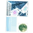 thumbnail image 5 of UPKOCH 1 Set Moon Wall Stickers PVC Assorted Color Wall Stickers Decor for Kids Room, 5 of 8