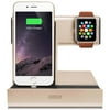 00264 Smart Watch Charge Dock for Apple Watch and iPhone, Gold