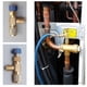 thumbnail image 1 of R22 AC Valve 1/4 Inch Filler Joint A/C Refrigerant Valve Air Conditioning Repair and Fluoride Safet, 1 of 5