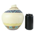 thumbnail image 4 of Southwestern Aztec Mayan Desert Mountains Dreamcatcher Feathers Floral Vase, 4 of 6