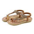 thumbnail image 2 of WILLBEST Sandalias Deportivas De Verano A La Moda Para Mujer, Informales, Con Punta Abierta, Planas, Con Diamantes De Imitación, Cómodas, Suaves, Transpirables, Con Banda Elástica, 2 of 6