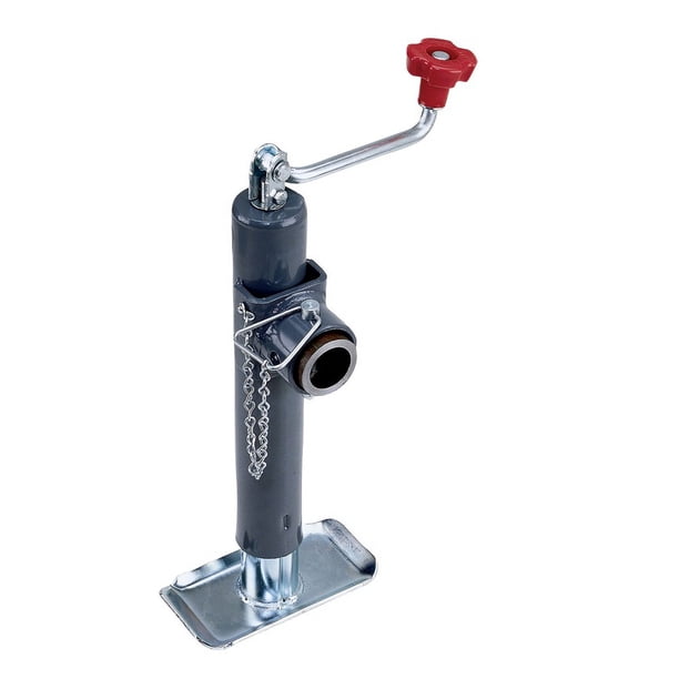 Bulldog Trailer Tongue Jack 158451 Manual Round Topwind Swivel