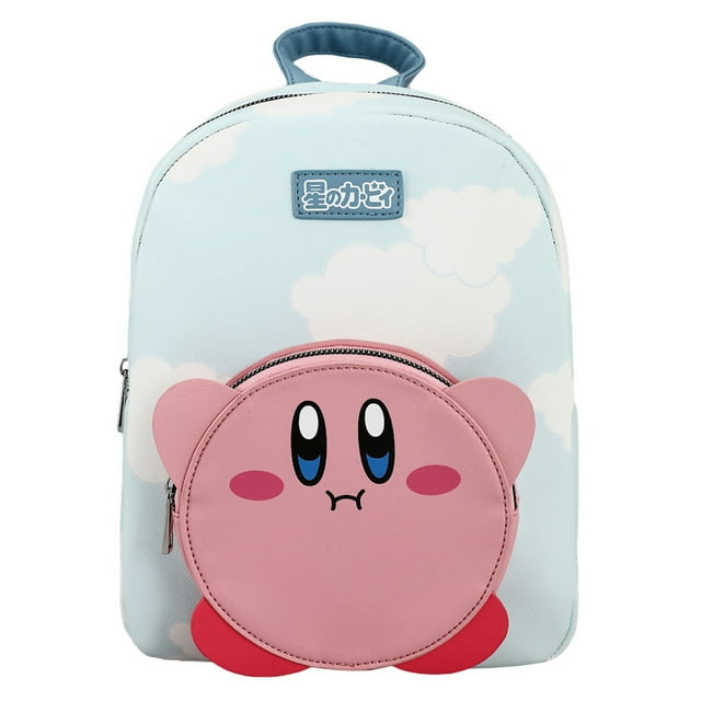 Kirby Sac à Dos Mini Cloud AOP avec Poche Découpée