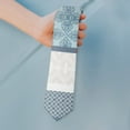 thumbnail image 2 of Men’s Starry Tie – Cosmic Night Sky, Skinny Polyester Necktie for Weddings & Parties, 2 of 6