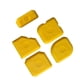 thumbnail image 1 of Riwesomey 5 piezas cemento silicona raspador de vidrio sellador removedor de lechada hogar Hotel dormitorio acabado herramienta de calafateo Materiales de construcción, 1 of 6