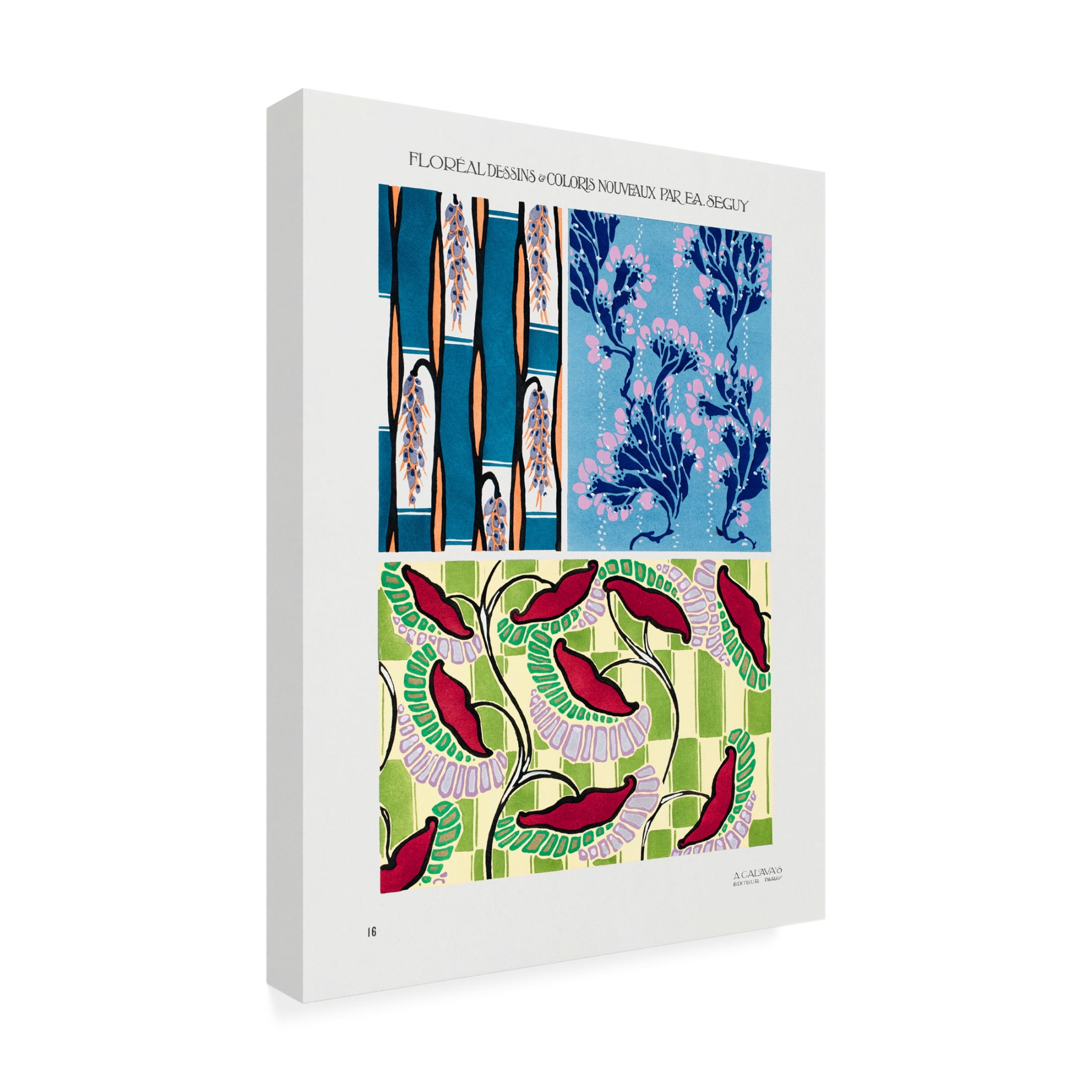 Trademark Fine Art Pictufy Pattern 016 Canvas Wall Art
