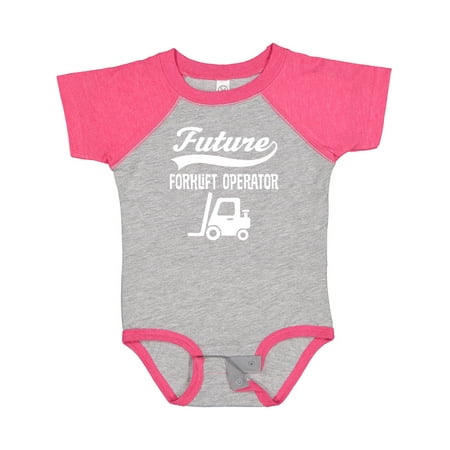 

Inktastic Future Forklift Operator Gift Baby Boy or Baby Girl Bodysuit