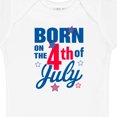 thumbnail image 4 of Inktastic Born on the 4th of July Boys or Girls Baby Bodysuit, 4 of 5