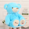 thumbnail image 1 of Peluche de oso azul para niños, muñeco de peluche de 60-120CM, almohada, regalo de cumpleañosBlue60cm Fivean unisex, 1 of 2