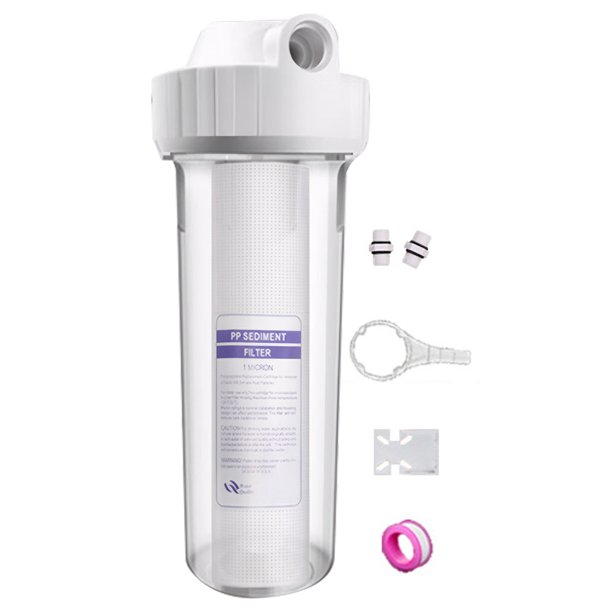 Filtro de agua para grifo, montaje en grifo, filtro de agua a prueba de fugas, 10 pulgadas para cocina casera