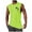 Fluorescent Green, variant on Men's & Big & Tall Tri-Blend Muscle Tee Shirt Tank Top, Sizes S-4XL