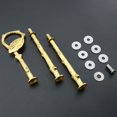 thumbnail image 3 of 2PCS 3-Level Leaf-Shaped Cake Stand 3 Tier Cupcake Stand Hardware Handles with Screws and Flat Washers for Party Wedding Display Stand, Golden, 3 of 5