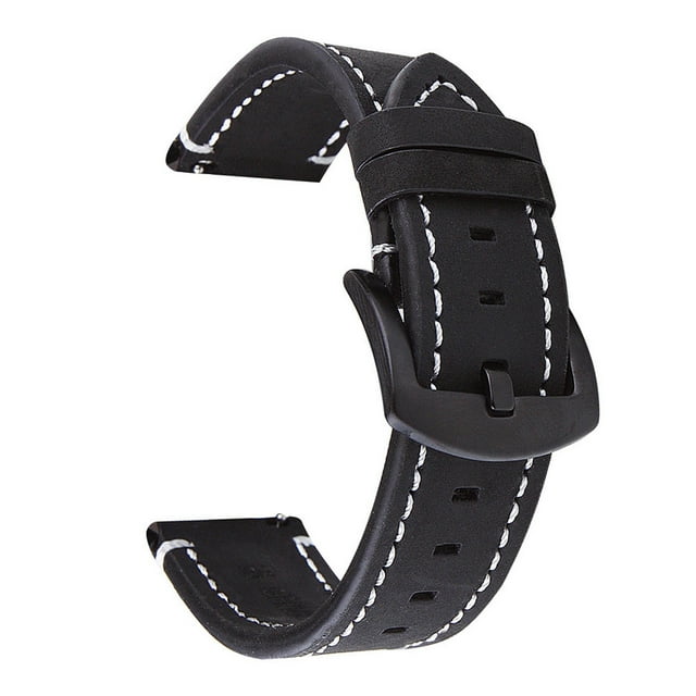 Cocomy Vintage Leather Watch Band Strap Replacement Bands Watch Wristband Quick Release Watch 18-22mm