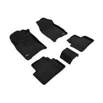 3D MAXpider All-Weather Carpeted Floor Mats Custom Fit for 2016-2021 Honda Civic Car Floor Liners Elegant Series (1ST & 2ND Row)