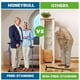 thumbnail image 4 of Bastón HONEYBULL para hombre y mujer: plegable, ajustable, plegable, de pie, con punta pivotante, resistente | Bastones plegables para personas mayores y adultos [Azul], 4 of 5
