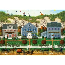 300 Piece Jigsaw Puzzle - Charles Wysocki - Nantucket Winds - 300 Large Piece Jigsaw Puzzle, Green