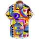 thumbnail image 3 of Camisas hawaianas de verano con estampado de frutas tropicales para hombre, blusas casuales de manga corta de gran tamaño a la moda para playa hawaiana para mujer, 3 of 5