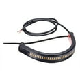thumbnail image 4 of ikayaa 2Pcs Universal 36 LED Light Strip Motorcycle Turn Signal Lights Tail Trailer Brake Stop Light Flexible LED License Plate Lights, 4 of 7