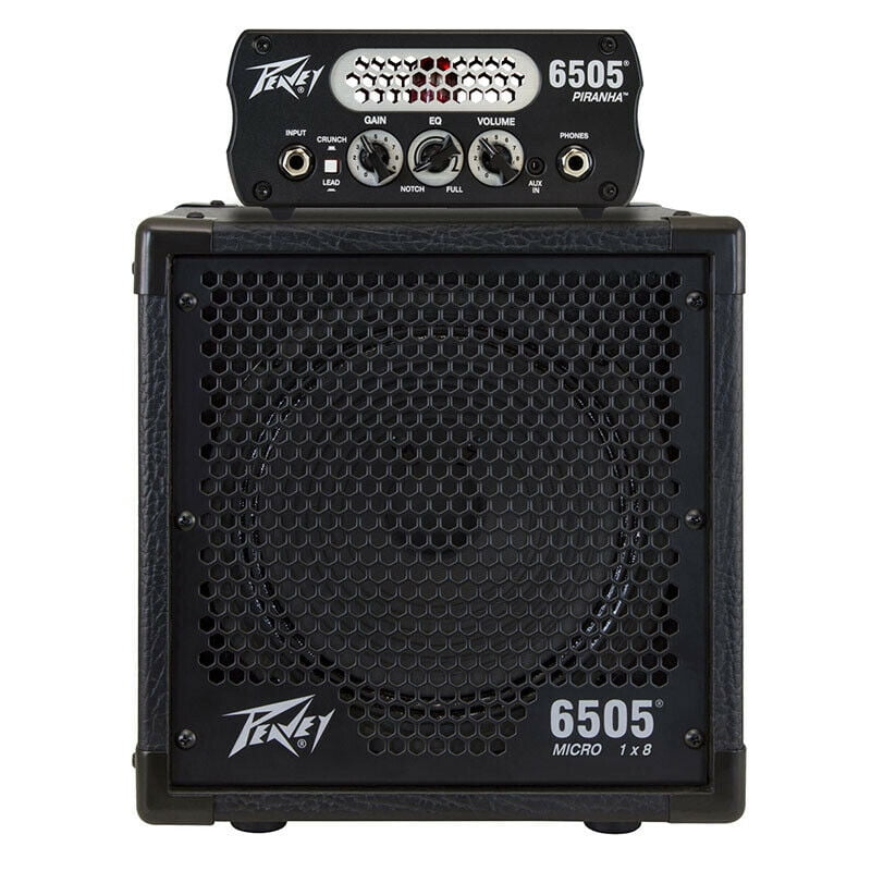 NEW! Peavey 6505 Piranha 20w Head w/ 1x8 Cab Black