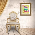 thumbnail image 3 of Stimson, Diane 12x14 Gold Ornate Wood Framed with Double Matting Museum Art Print Titled - Live Laugh Love, 3 of 4