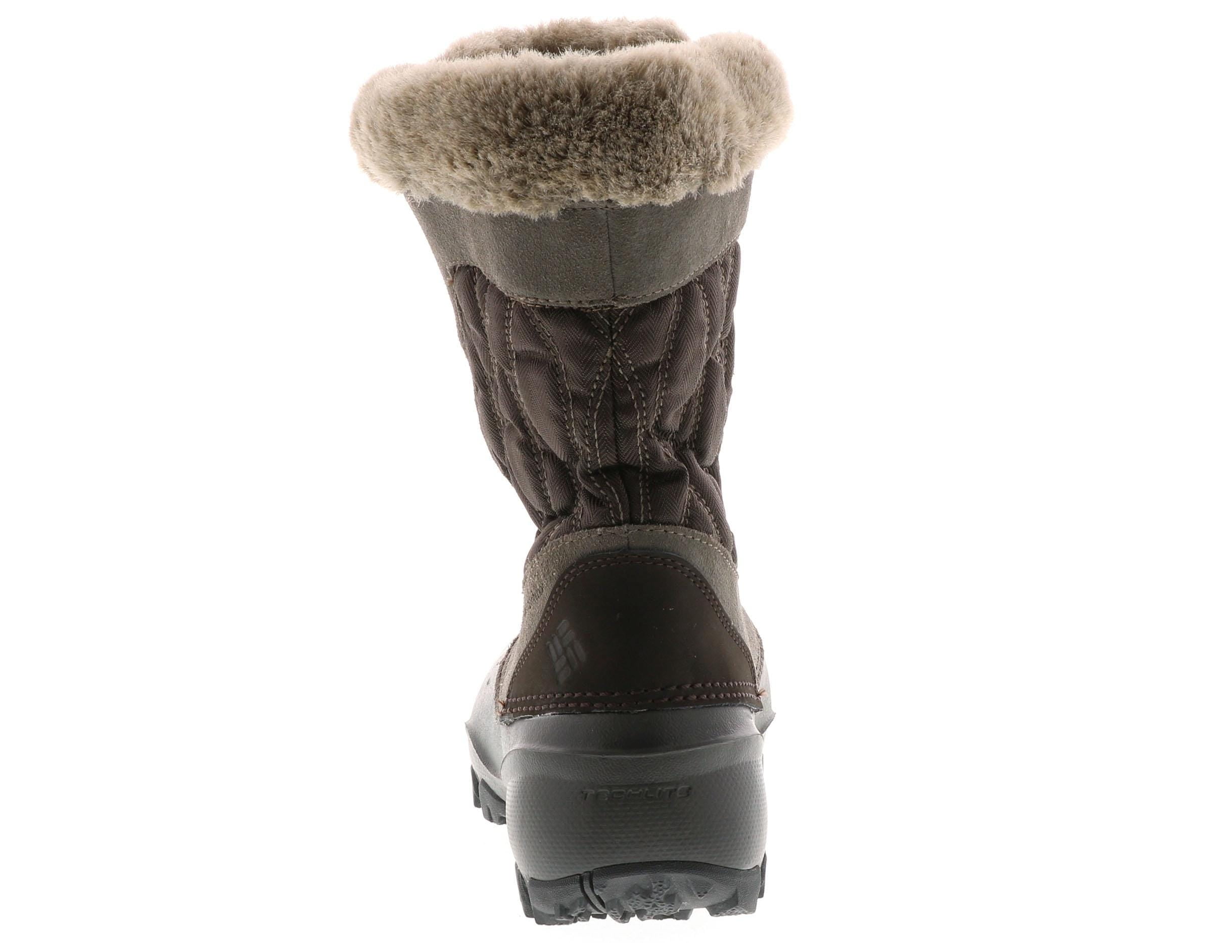 Columbia Sierra Summette Women s Weather Boot in Dark Brown Size 7 Medium Walmart