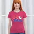 thumbnail image 4 of Lady Veteran T-Shirt Veteran's Day USA Military Honor Proud Army Mom Air Force Wife American Patriotic Women's Tee, 4 of 7