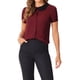thumbnail image 1 of INSPIRAR CHIC Blusa de Oficina para Mujeres con Cuello Peter Pan en Contraste de Manga Corta XS Rojo Vino, 1 of 6