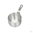thumbnail image 1 of 2Pcs Portable Soup Pot Cooking Tools Non-stick Milk Pot Cooking Pan Stockpot Kitchen Cookware, Stainless Steel, 50ml, 1 of 8