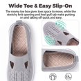 thumbnail image 4 of BERANMEY Lightweight Breathable Mesh Running Shoes Knit Comfortable Flexible Slip-On Sneakers for Women Stylish Casual Footwear for Tennis Walking & Running, 4 of 9