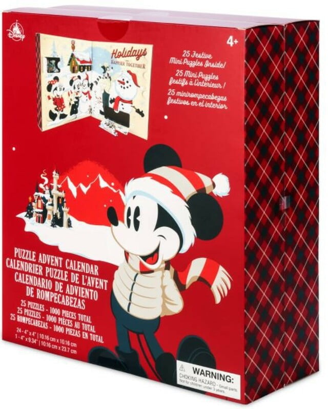 Disney Holiday Mickey Mouse & Friends Puzzle Advent Calendar 202125