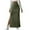 CL503 Army Green, variant on Women Skirts Solid Color High Waist Elastic Mid Slim Fit Side Split Summer Breathable Casual Outdoor Daily Wear Women's Skirts Size L Army Green