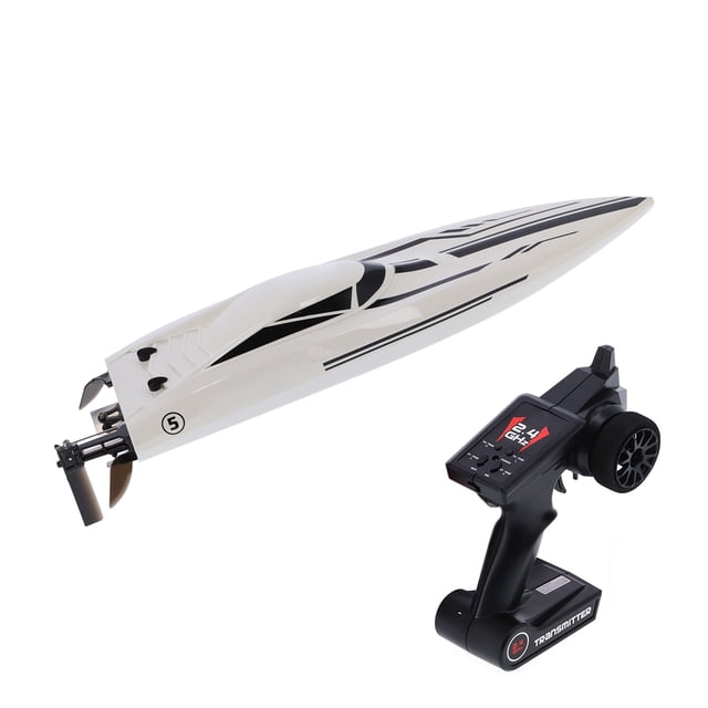 Barco de control remoto de alta velocidad con remos, UDI005 2,4 GHZ RC Motor sin escobillas Barco de alta velocidad Barco de alta velocidad GHZ Diseñado meticulosamente
