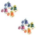 thumbnail image 3 of Vogacara Paquete de 4 juguetes creativos de deformación de huevos de dinosaurio, juegos de ensamblaje DIY, juguete de dinosaurio de 12x6x5cm 2piezas, 3 of 6