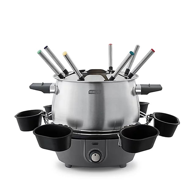 MAQUINA DE FONDU DELUXE DASH CON 8 TENEDORES