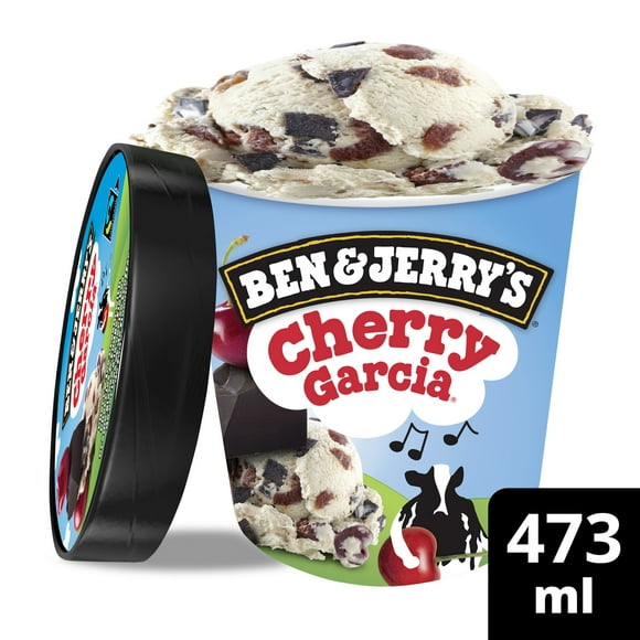 Ben & Jerry's Cherry Garcia with Fairtrade ingredients Ice Cream, 473 ml Ice Cream