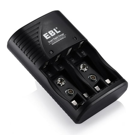 EBL Battery Charger for AA AAA 9V Ni-MH Ni-CD Rechargeable