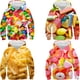 thumbnail image 2 of Sudadera con capucha con estampado de caramelos de colores, divertida sudadera con patatas fritas, jersey de macarrones para niños, camisetas de otoño, chándal informal, ropa para niños, 2 of 5