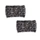thumbnail image 1 of Sonducket Diadema de invierno para mujer, orejeras de ganchillo, motocicleta para mujer, color negro Accesorio para el cabello Negro+Blanco Sonducket AP009482-19B, 1 of 6