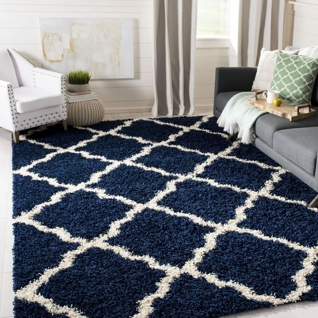 Safavieh Dallas Logan Geometric Shag Area Rug