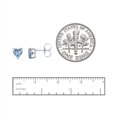 thumbnail image 4 of Boucles d'Oreilles Clous Pierre de Naissance Cœur, 4 of 4