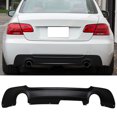 thumbnail image 3 of Ikon Motorsports Compatible with 07-13 BMW E92 335 Coupe Only MT Msport Rear Bumper Lip Diffuser - PP, 3 of 5