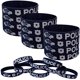 thumbnail image 2 of 48PCS Pulseras de goma para fiestas policiales - Police Baby Shower / Birthday Party Favors Supplies Gifts - Halloween Goodie Bag Stuffers Fillers Pulseras de silicona para niños adultos, 2 of 2
